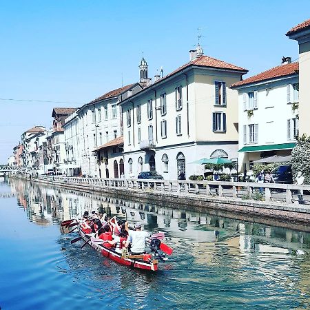 Ferienwohnung Da Noi Sul Naviglio Mailand Exterior foto
